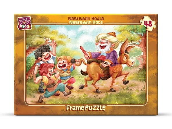 Art Puzzle Nasreddin Hoca 48 Parça Frame Puzzle 5796 - 3