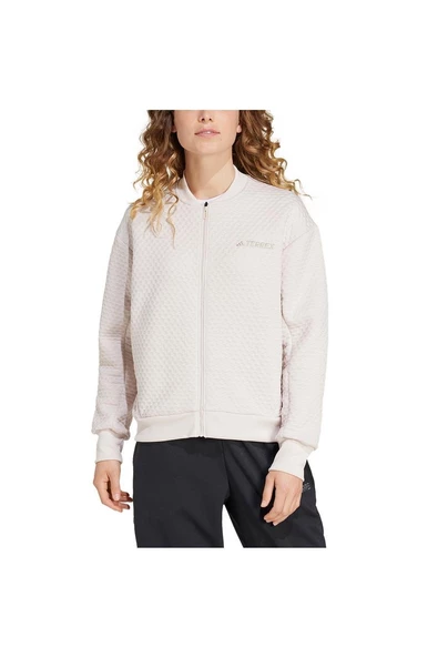adidas W XPL SWEAT JKT Kadın   Ceket JD6644 - 4