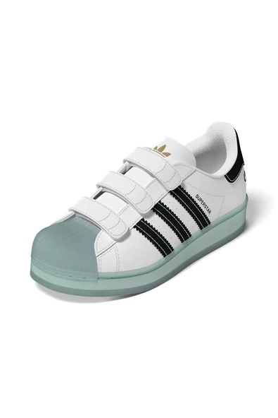 adidas SUPERSTAR LED LIGHTS CF C Unisex Çocuk   Sneaker IG7004 - Resim 12