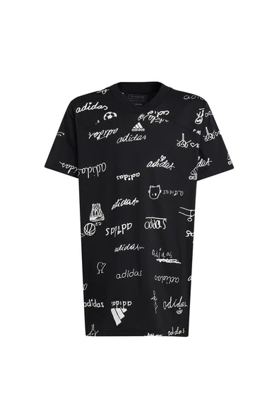 adidas J BLUV T Çocuk   T-Shirt IV9438 - Resim 2