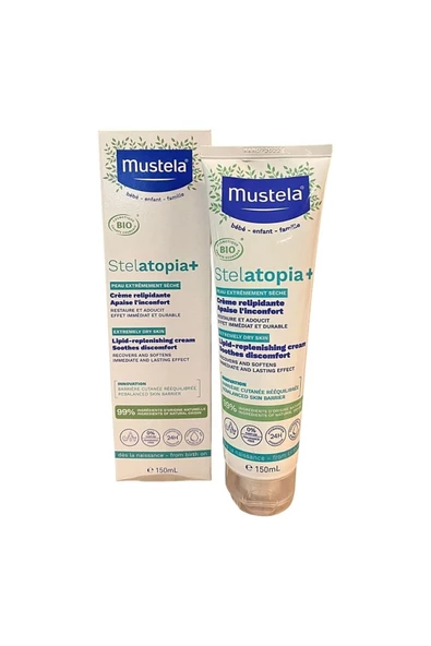 Mustela Stelatopia Cilt Bariyeri Yenileyici - Rahatlatıcı Krem 150ml