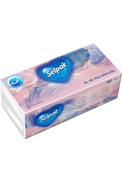 Selpak El ve Yüz Havlusu 100 Adet - 2