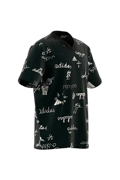 adidas J BLUV T Çocuk   T-Shirt IV9438 - Resim 9