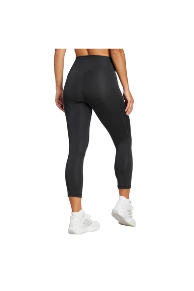 adidas OPT ESS ST 3/4 Kadın   Tayt IY9243 - Resim 4