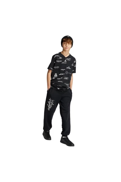 adidas J BLUV T Çocuk   T-Shirt IV9438 - Resim 3