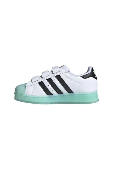 adidas SUPERSTAR LED LIGHTS CF C Unisex Çocuk   Sneaker IG7004 - Resim 5