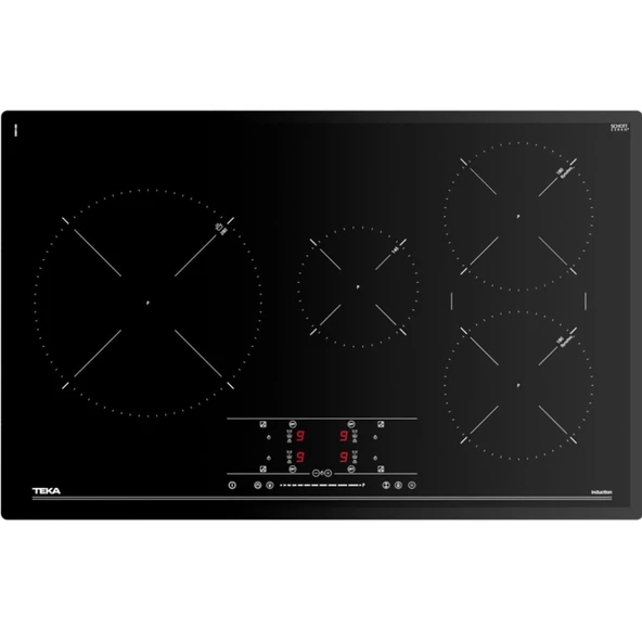 Teka IR 8430 5 Zone 80 cm Siyah İndüksiyon Ocak