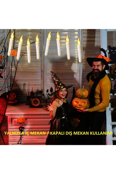 UmoTech   Dumansız Alevsiz Damlasız Led Mumlar Uzaktan Kumanda Seti Parlak Pilli Titreşimli Yangın Riski Yok - 2