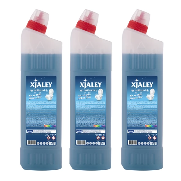 XJALEY WC Temizleyici 3 x 750 ml