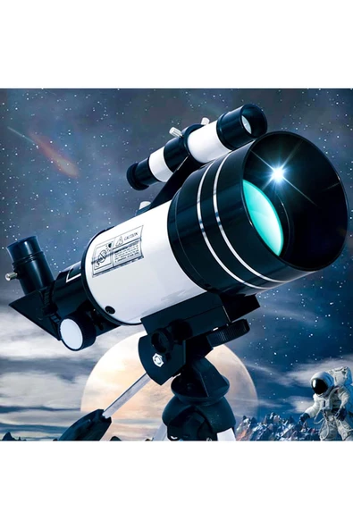 BGZ STORE   Profesyonel Astronomik Teleskop 150x Yakınlaştırma - 70mm Objektif Uzay-ay-doğa Gözlem Teleskobu - 5