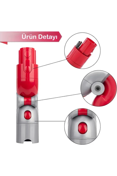 UmoTech   Dyson Mobilya Altı Adaptörü Dyson V7 V8 V10 V11 V15 Için Alt Adaptör - 4