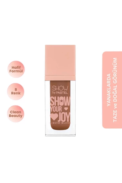 Show Your Joy Liquid Blush - Likit Allık 54