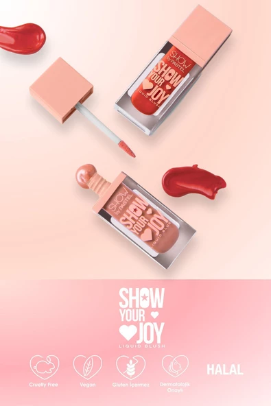 Show Your Joy Liquid Blush - Likit Allık 54 - 8