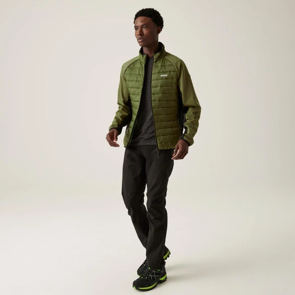 Regatta Clumber IV Hybrid Erkek Ceket-YEŞİL - Resim 7