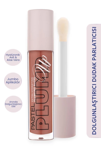 Plump Up Extra Hydrating Plumping Gloss - Dolgunlaştıran Dudak Parlatıcısı 205 Just Natural
