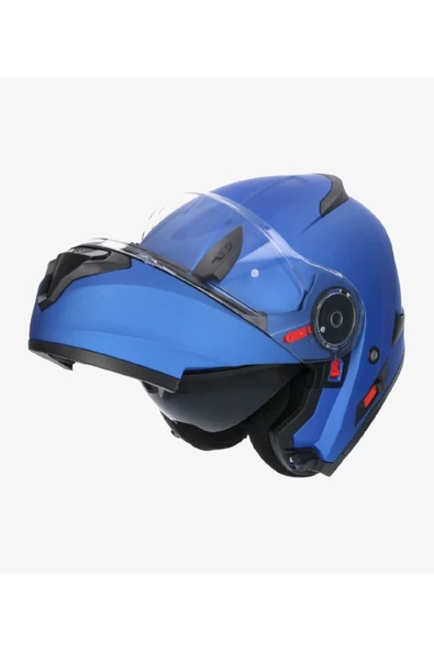 SHIRO FLİP UP 4132 SH-508SV TRITON SOLİDMAT BLUE SUNVİZOR M - 4