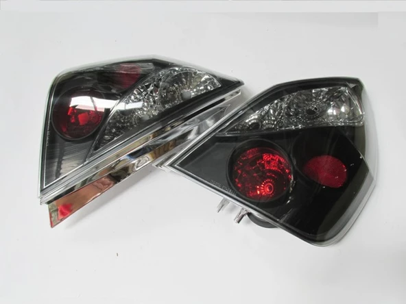HONDA JAZZ- 01/08; MODİFİYE STOP LAMBASI SAĞ/SOL SET 2 PARÇA FÜME/SİYAH (TYC) - 2