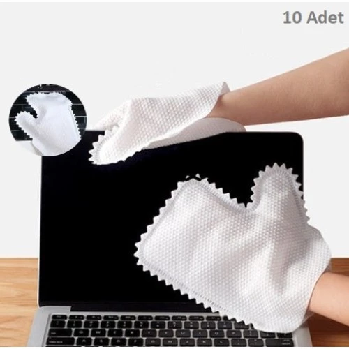Temizlik Toz Alma Eldiveni 10 Adet - 4