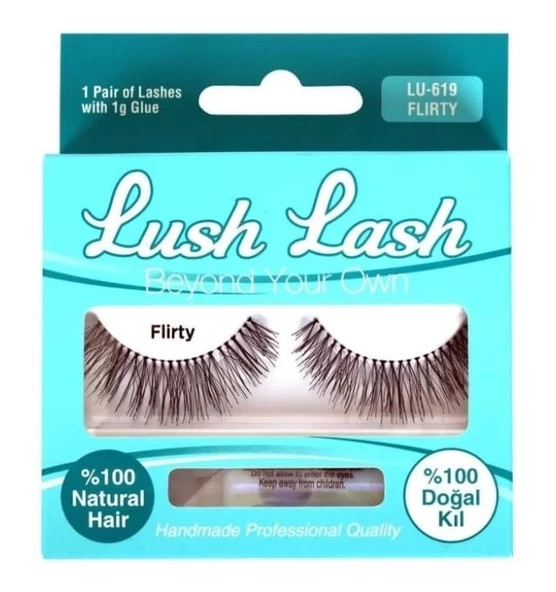 Lush Lash Takma Kirpik Lu-619 Flirty