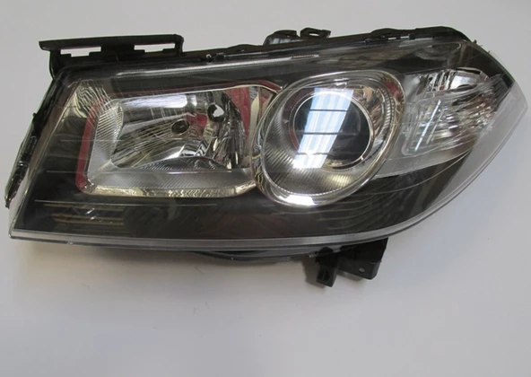 RENAULT MEGANE- 2- 07/09; FAR LAMBASI SOL ELEKTRİKLİ/MOTORSUZ SİYAH 5 FİŞLİ MERCEKLİ MAKYAJLI AYFAR - 3