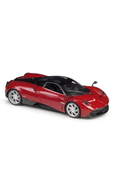 Pagani Huayra 1:24 Model Araç Bordo Kırmızı Koleksiyon - 2