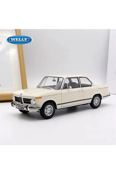 2002 MODEL BMW Ti BEYAZ 1/24 MODEL ARABA KOLEKSİYON - 3