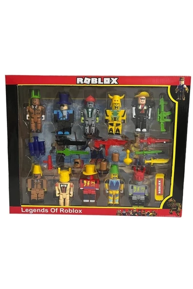 Roblox Oyuncak Figürleri Büyük Set Figür Set 10'lu Mega Set