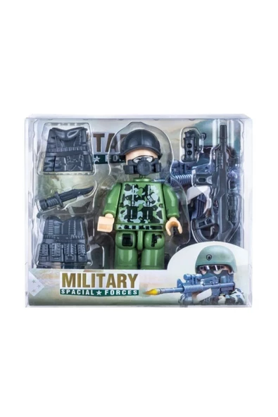 Özel Kuvvetler Mini Asker Figür Seti 8 CM Minifigür - 5