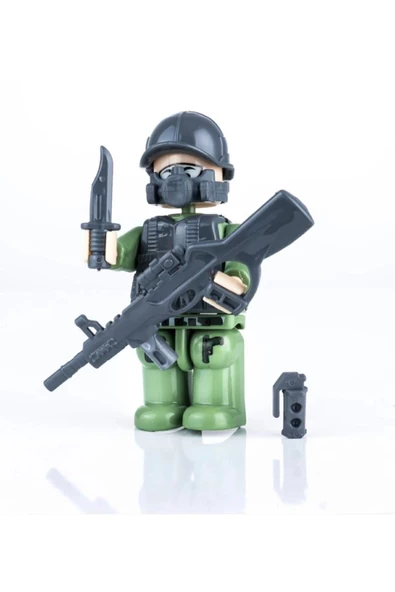 Özel Kuvvetler Mini Asker Figür Seti 8 CM Minifigür