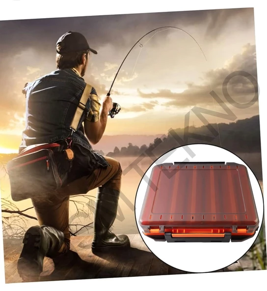 Rapala Kutusu Çift Taraflı Yapay Yem Lures Jig Yem Suni Yapay Yem Rapala Kutusu - 10