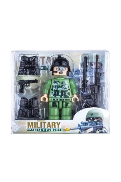Özel Kuvvetler Mini Asker Figür Seti 8 CM Minifigür - 7