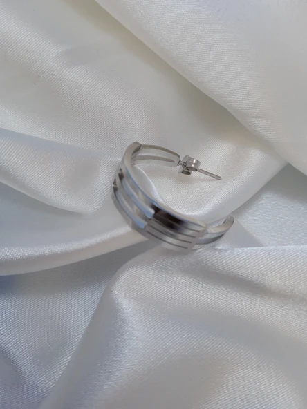 Paslanmaz Çelik Kaburga Küpe