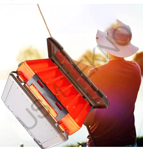 Rapala Kutusu Çift Taraflı Yapay Yem Lures Jig Yem Suni Yapay Yem Rapala Kutusu - 7