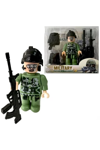 Özel Kuvvetler Mini Asker Figür Seti 8 CM Minifigür - 4