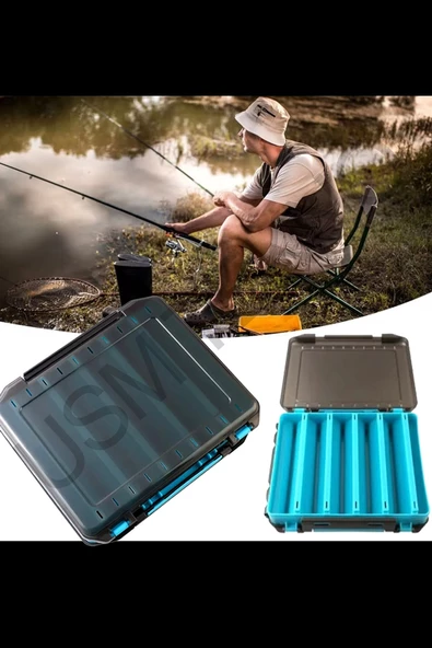 Rapala Kutusu Çift Taraflı Yapay Yem Lures Jig Yem Suni Yapay Yem Rapala Kutusu - 2