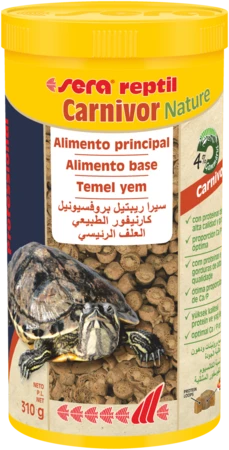 Sera Reptil Professional Carnivor Nature Etçil Kaplumbağa Yemi 1000 ml