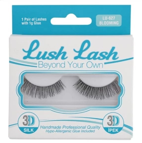 Lush Lash 3D İpek Takma Kirpik LU-627 Blooming