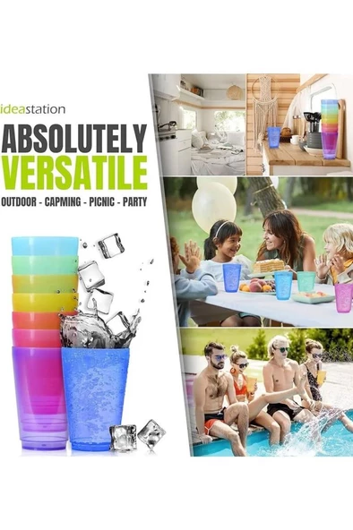 Mithra Life 4 Adet 250 ML Kırılmaz Parti Piknik Bardağı MIT1109 - 4
