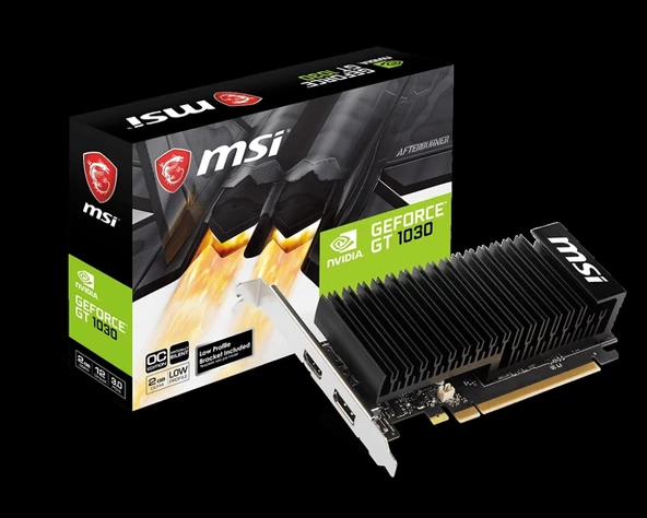 Msı Geforce Gt1030 2ghd4 Lp Oc 2gb Ddr4 64bıt 1xhdmı 1xdp Ekran Kartı