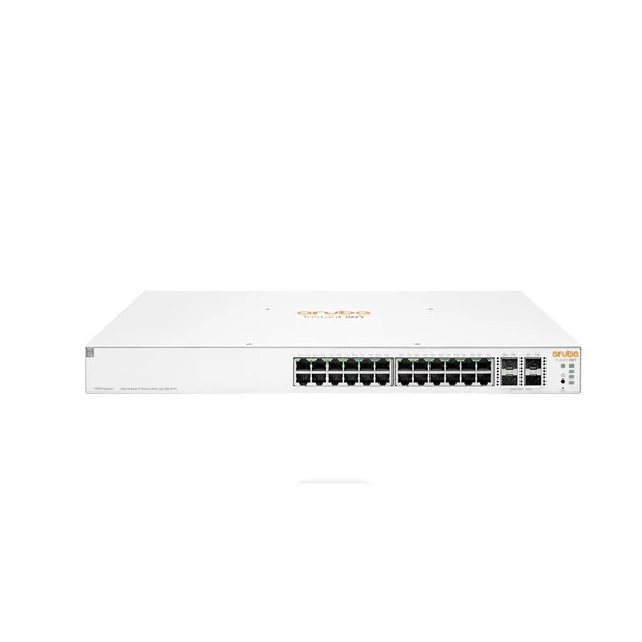 Hpe Aruba Ion Jl684b 1930 24 Port Gıgabıt+4x10gb Sfp Yönetilebilir L2+ Rackmount 370w Poe Swıtch