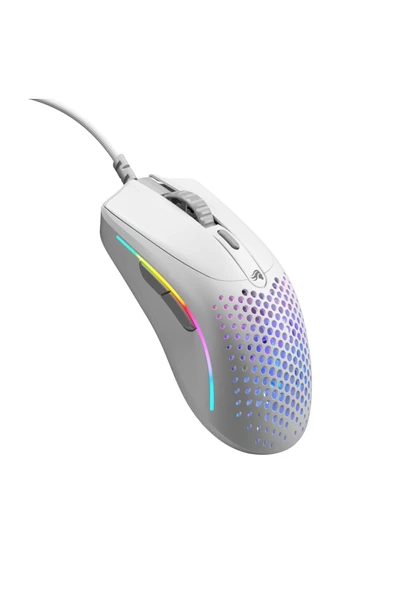 Glorious Model O 2 Mini 49 gram 6 Düğmeli Kablolu Beyaz Mouse - 6