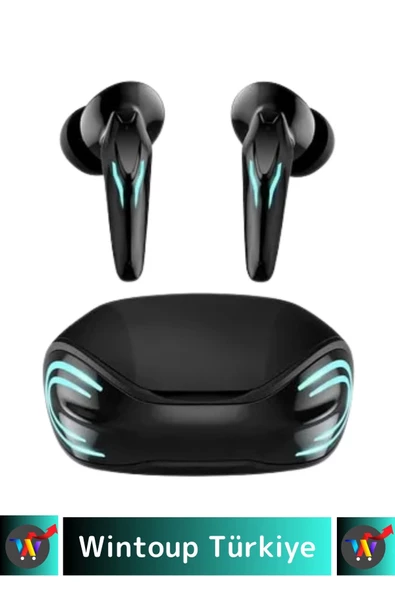 iPhone 16 Pro Tam Uyumlu ANC ENC Gamer Kulak İçi Bluetooth Oyuncu Kulaklığı - 3