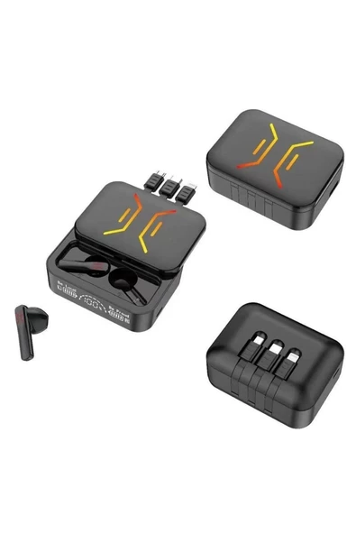Xiaomi Mi 11 Lite 5G NE  Uyumlu M80 Powerbank ve Anc özellikli bluetooth kulaklık - 7