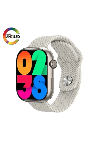 Xiaomi Mi 10T  Uyumlu Watch 8 Hk9 Pro Chatgpt Yapay Zeka 2.05 Hd Amoled Ekran Akıllı Saat