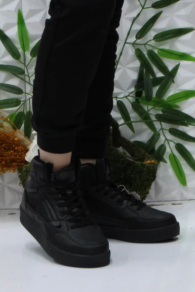 M.P 242-2057 Siyah Rahat Orijinal Ürün Bilekli Kadın Spor Ayakkabı - Resim 2