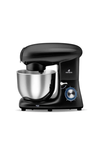 Karaca Multichef Stand Mikser Shiny Black Mutfak Şefi 1900W 5,5 Lt (Kıyma Çekme /Sucuk-Sosis/İçli Köfte Aparatlı) - 3