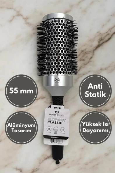Olivia Garden Blowout Classic ProTermal Fön Fırçası 55 mm - Resim 2