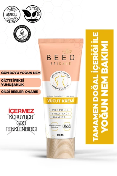 Bee'o Apicare Vücut Krem 100 ml - 3