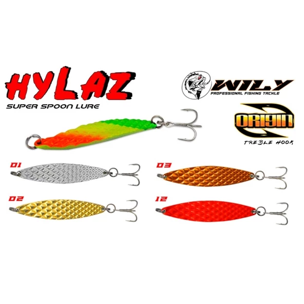 Wily Hylaz Turna Kaşık 20 Gr 80 Mm - Hologramlı 02