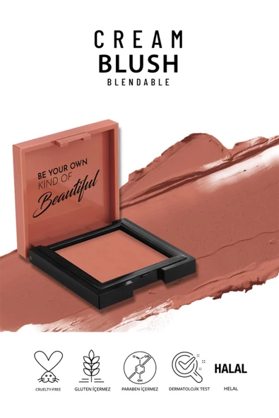 Cream Blush - Krem Allık 42 Rosery - 7
